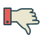 Dislikehand