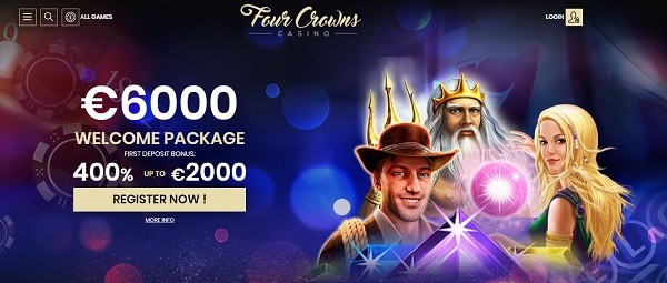 4 Crowns Casino Bonus Codes