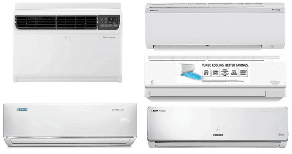 Best air conditioner under 40000 in India