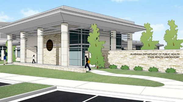 State Health Laboratory Facility, Artist Rendering
