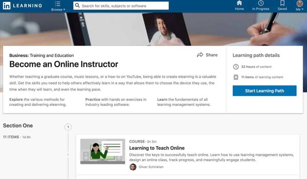 LinkedIn Learning Path