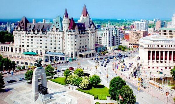 Ottowa has it's roots in scotland and england, as its architecture shows.