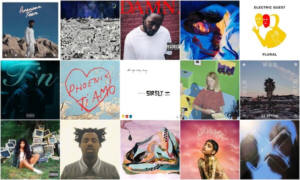 Atwood Magazine's 2017 Albums of the Year, Part 1