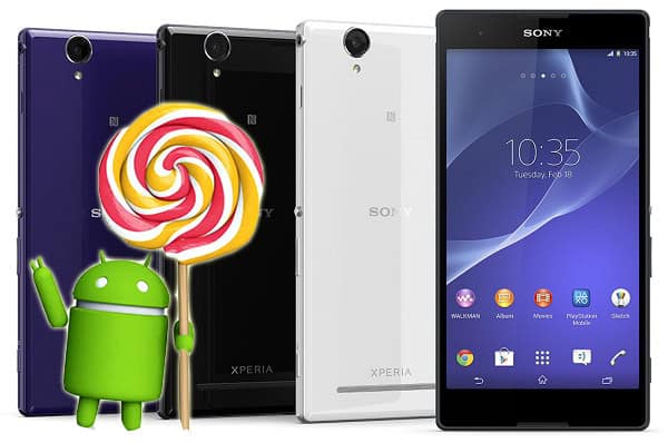 Xperia T2 Ultra Lollipop