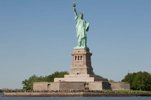 statue of liberty, new york city with kids