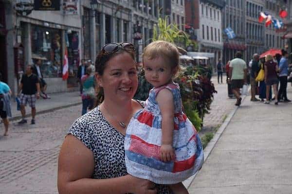 Eastern Canada road trip, quebec city, quebec city with baby
