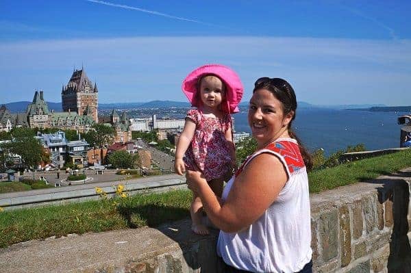 quebec city with baby, quebec city, eastern canada road trip