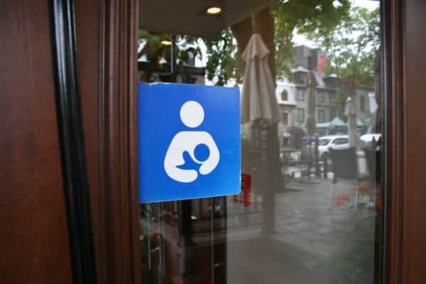 St Hubert Window Decal travelling with breastfeeding baby, how to travel with a breastfeeding baby