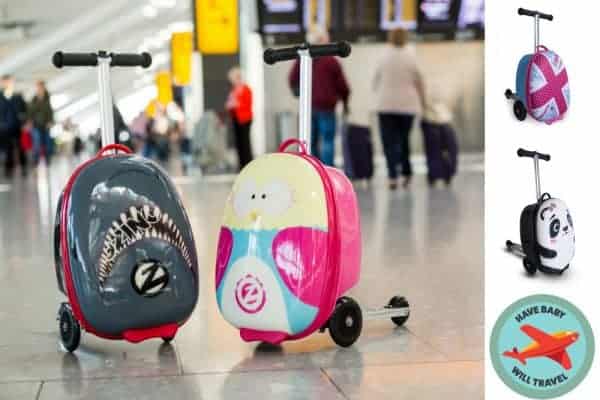 luggage stroller combo