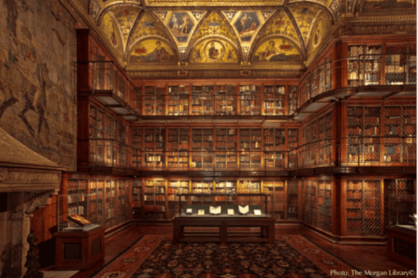 This elaborate reading room is the reason people visit the morgan library in new york