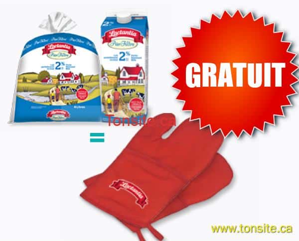 Obtenez votre mitaine pour le four Lactantia Gratuite! lactantia - Obtenez votre mitaine pour le four Lactantia Gratuite!