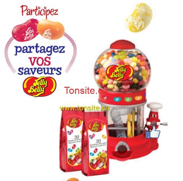 Concours Jelly Belly: Plus de 175,000 friandises à la gelée et des machines à friandises à la gelée à gagner! jelly belly - Concours Jelly Belly: Plus de 175,000 friandises à la gelée et des machines à friandises à la gelée à gagner!