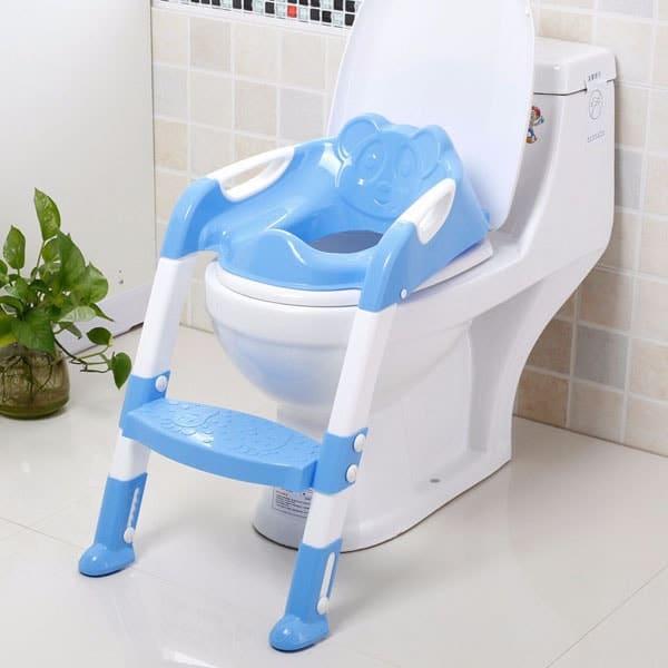 Bô vệ sinh cho bé Ghế thang cho bé tập ngồi toilet