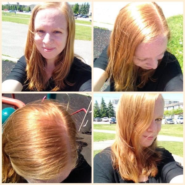 No poo straight hair