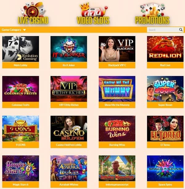 all cashback casino