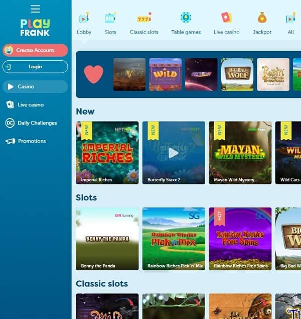 Play Frank Casino Bonus Play Frank Casino Bonus