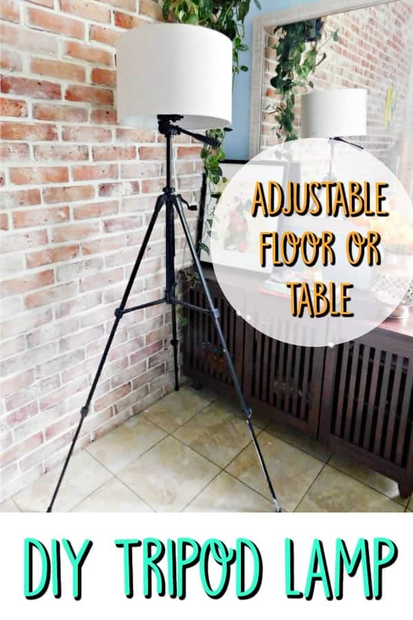 camera tripod table lamp