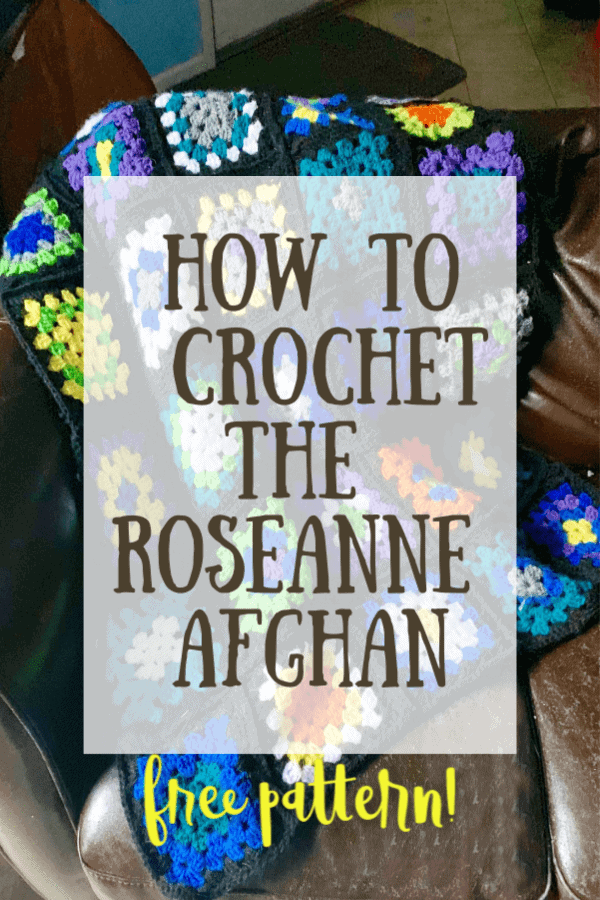 Roseanne afghan