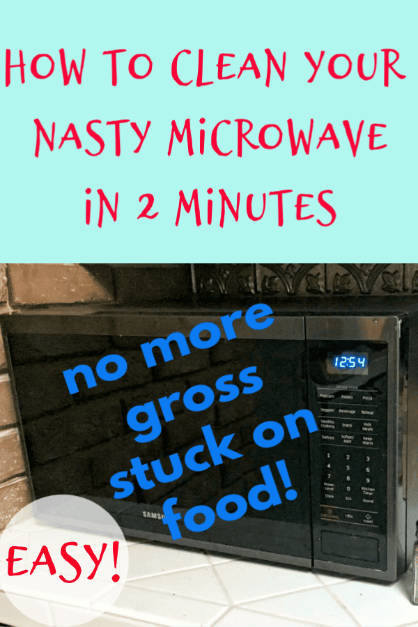 How to clean your microwave graphic