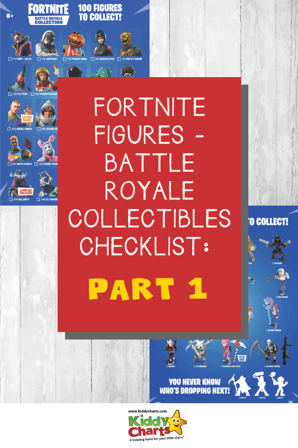 Download the Fortnite Figure checklist now for Battle Royale fun Fun FUN! #fornite #toys #battleroyale #kids #toys #technology