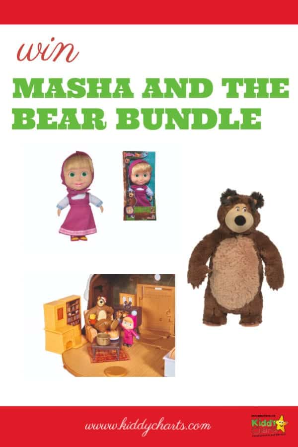 Masha and the Bear goodies giveaway to celebrate Season 3 launching!