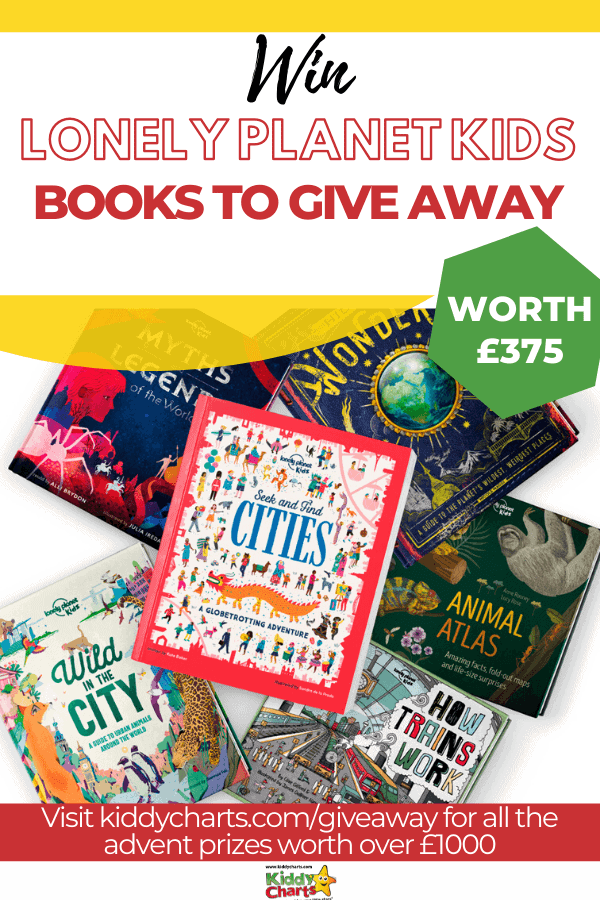 We’ve got five fantastic kids books bundles – worth over £75 each – to give away on day 3 of Kiddy Charts Advent!