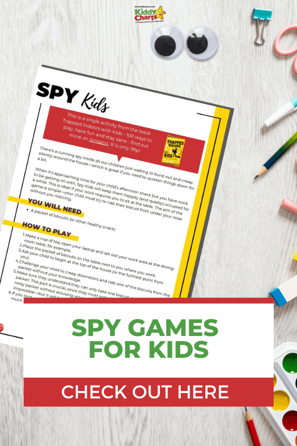 Printable Spy Game