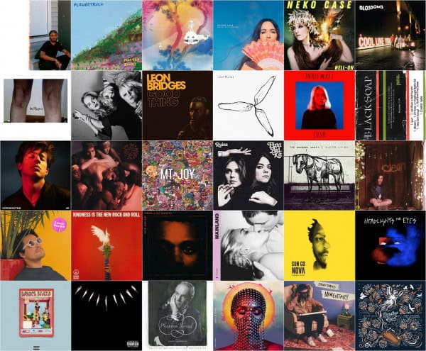 Atwood Magazine's 2018 Albums of the Year, Part 1