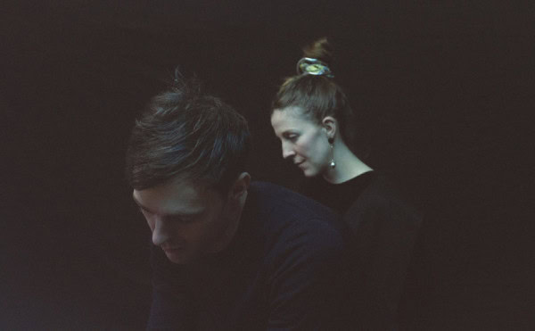 IRAH is Stine Grøn (vocals) and Adi Zukanović (keyboards) © Jakob Steen
