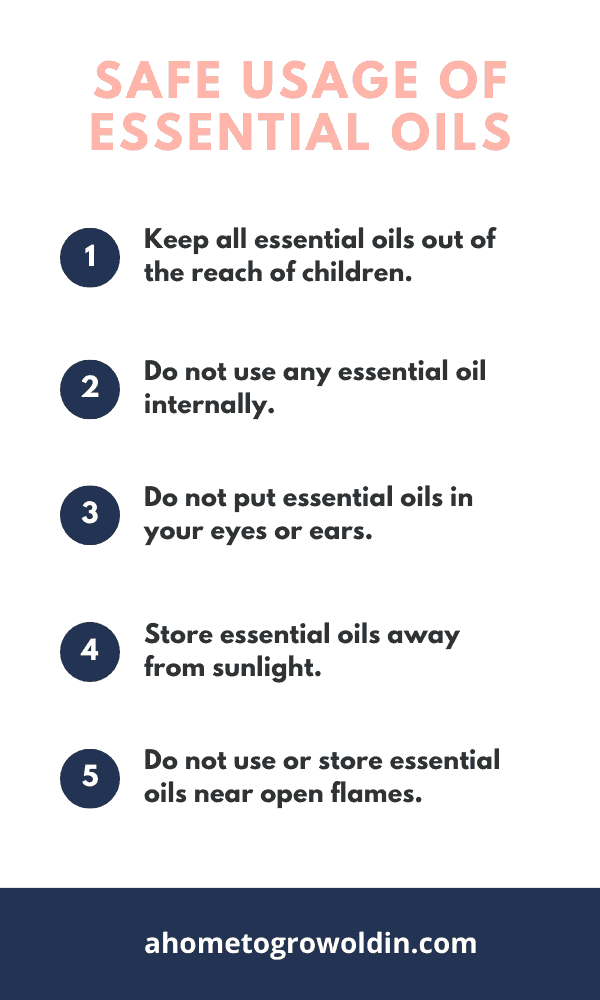 safe usage of essential oils