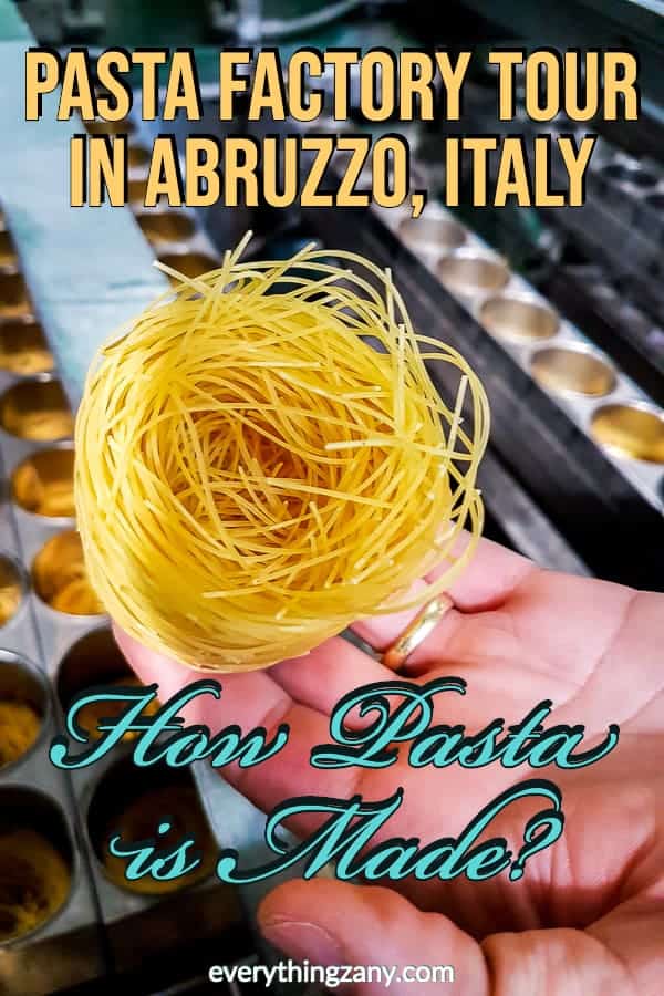 Pasta Factory Tour in Abruzzo, Italy: How Pasta is Made? Pasta Factory Tour in Abruzzo, Italy: How Pasta is Made?