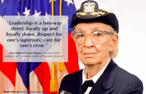 4 Reasons Why Your Leadership Skills Aren’t Improving (And How to Change That) 9 leadership skills must be learned and here's how with grace hopper care for your crew