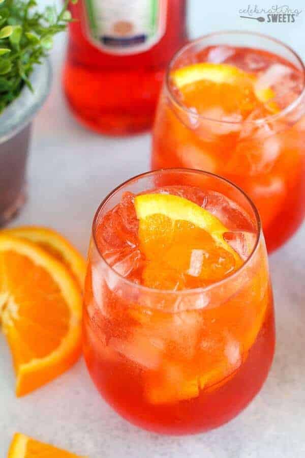 aperol spritz champagne cocktail