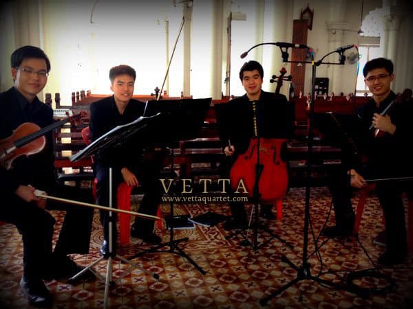 String Quartet for Wedding at Nativity Church Singapore String Quartet for Wedding at Nativity Church Singapore