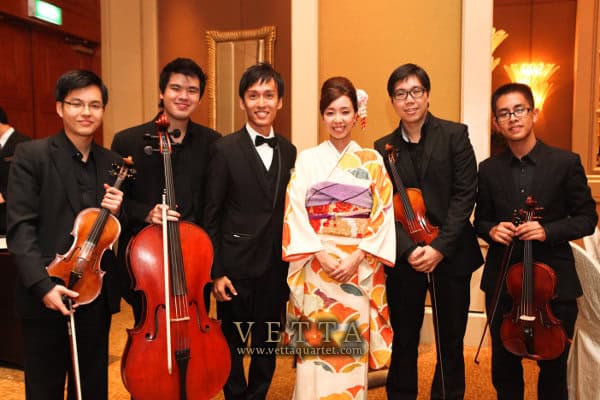 Wedding String Quartet at Conrad Centennial Singapore