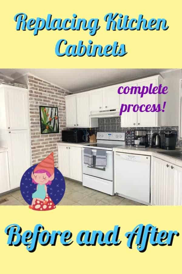 Replacing Kitchen Cabinet Doors Before And After Crafty Little