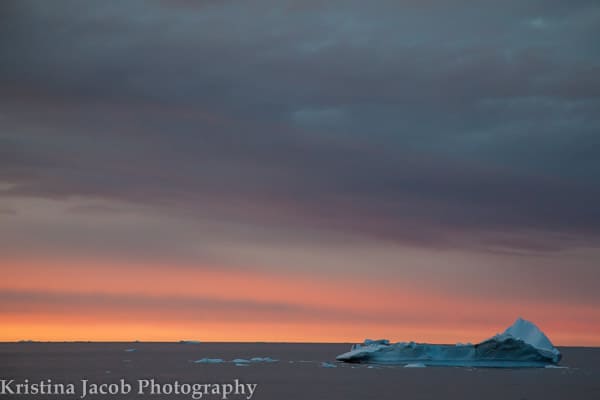 Icebergs float in the Southern Ocean, Antarctica. Photo: Kristina Jacob.