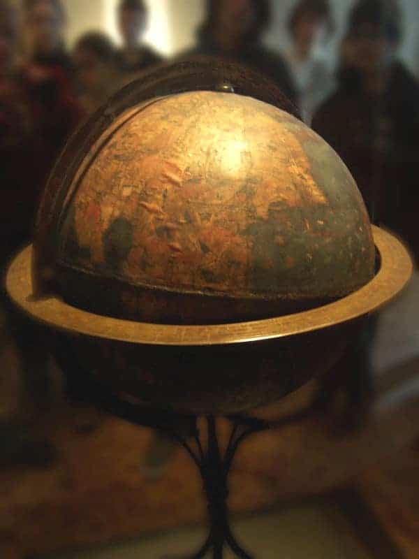 Martin Behaim's globe, 1492.