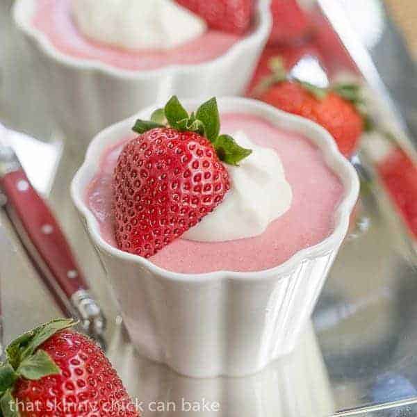 Easy Strawberry Mousse