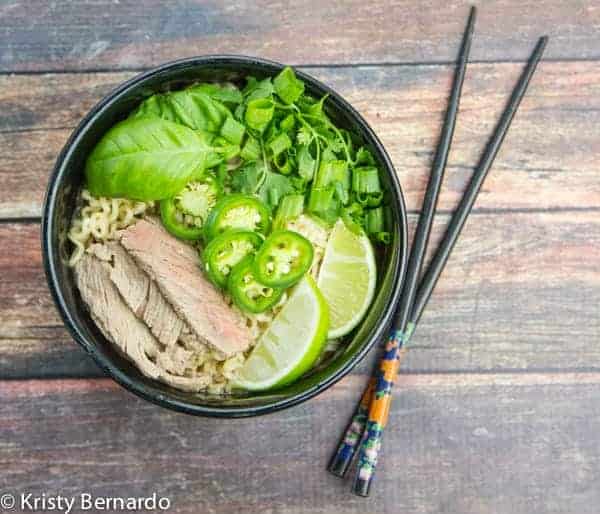 5-minute Faux Pho Recipe 5-minute faux pho recipe | www.thewickednoodle.com | #pho #ramen