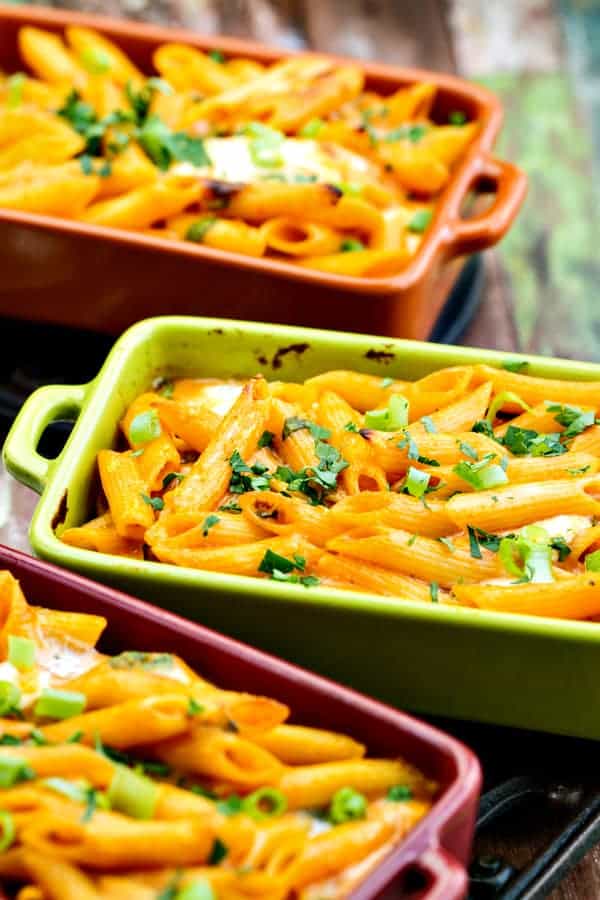 5-Cheese Baked Pasta Incredibly indulgent Five-Cheese Baked Pasta - make it ahead so you can relax and indulge! It is SO GOOD.