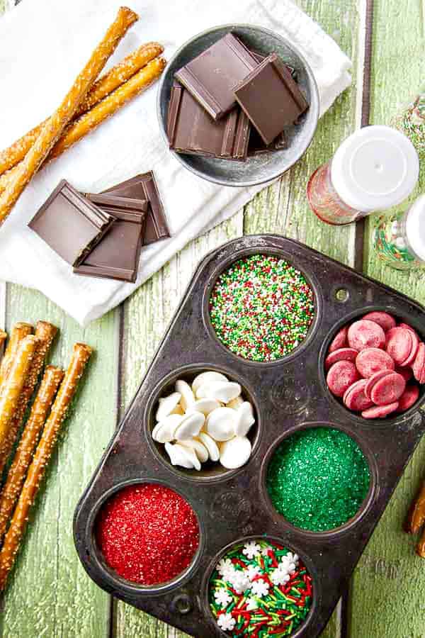 Chocolate Covered Pretzel Rods Chocolate Covered Pretzel Rods are so fun and simple to make. They're the easiest "Christmas cookie" out there and everyone loves them!