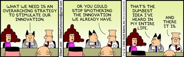 The Common Source of Your Organizational Problems 10 organizational problems include smothering innovation