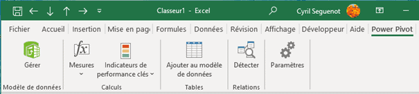 Power Pivot dans Excel