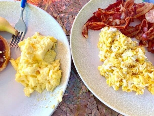 Different eggs on the Disney Cruise Line