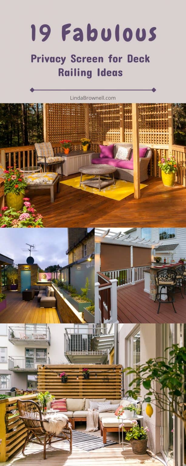 19 Most Fabulous Privacy Screen For Deck Railing Ideas You Must Look Jimenezphoto
