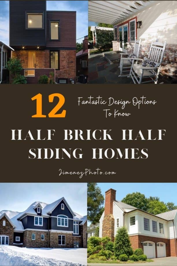 Half Brick Half Siding Homes All The 12 Fantastic Design Options To Know Jimenezphoto