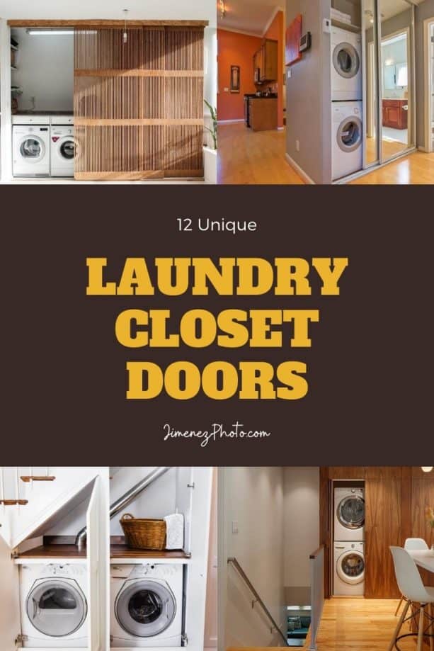 12 Unique Laundry Closet Doors for Maximizing Your Home Interior Space