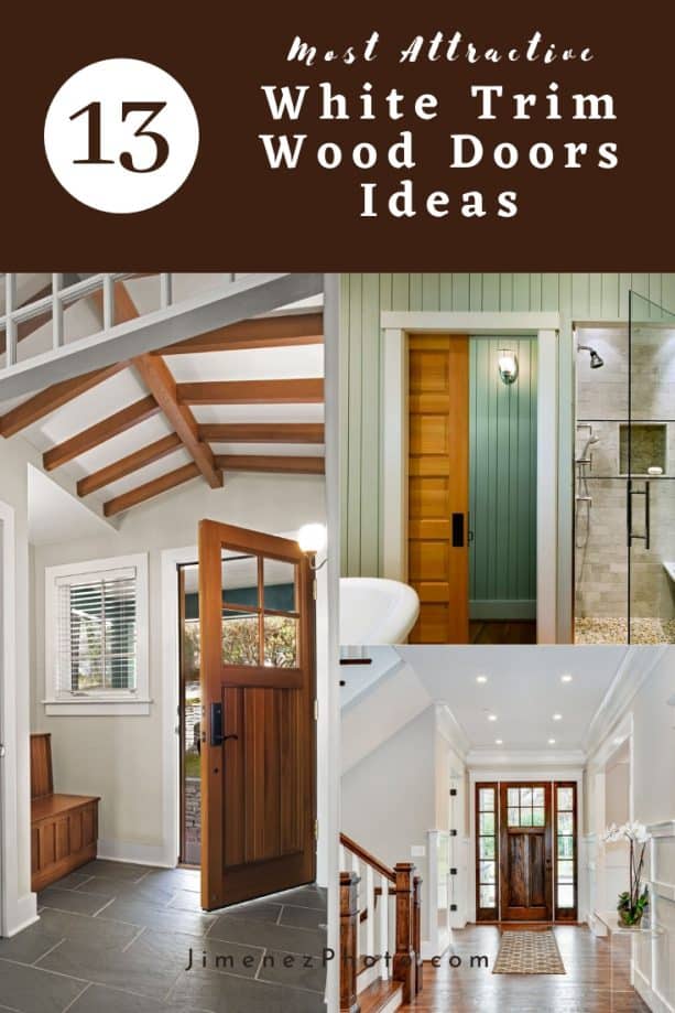 13 Most Attractive White Trim Wood Doors Ideas to Enhance Your Interior ...