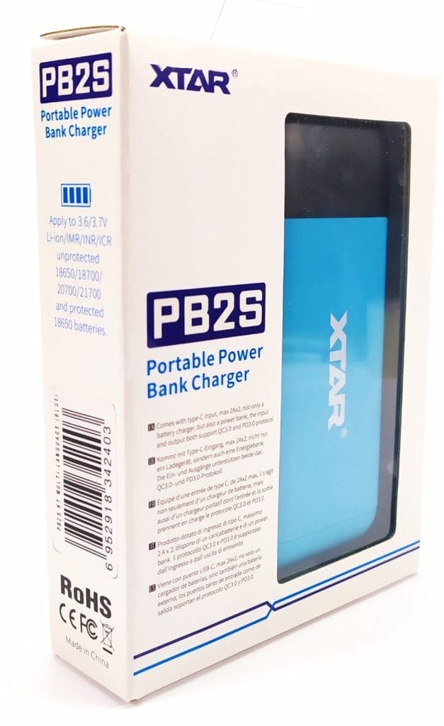 XTAR PB2S Battery Charger